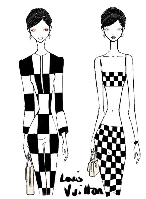 croquis louis vuitton|louis vuitton clothing.